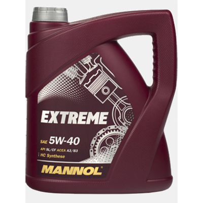 Масло моторное MANNOL Extreme 5W-40  4л-  тг.