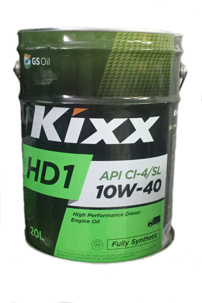 Масло моторное KIXX 10w40 HD1 20л-  тг.