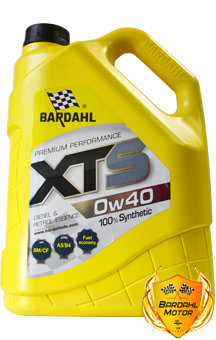 Масло моторное BARDAHL OIL 0W40 XTC 5л-  тг.