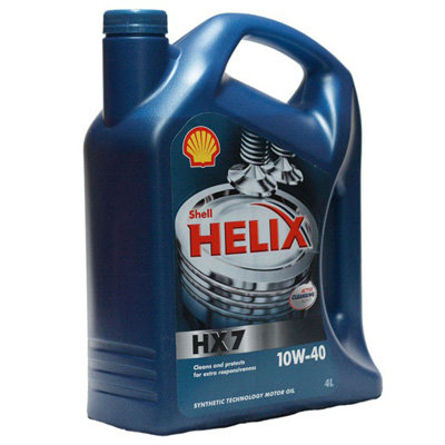 Масло моторное Shell Helix HX7 10W-40 4л-  тг.