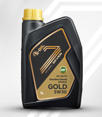 Масло моторное S-Oil 7 Gold 5w30 1л-  тг.