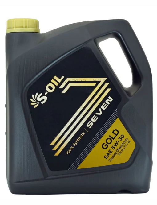 Масло моторное S-Oil 7 Gold 5w30 4л-  тг.