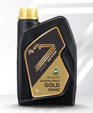 Масло моторное S-Oil 7 Gold 5w40 1л-  тг.