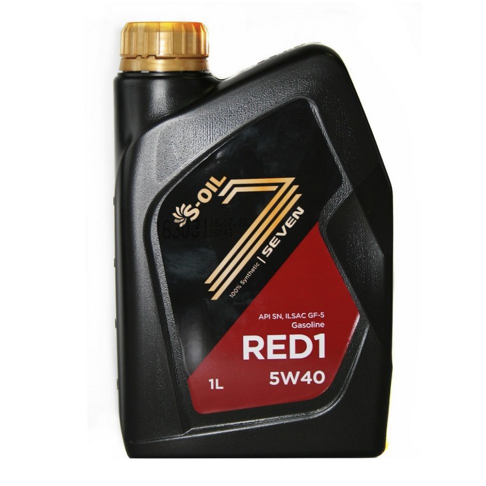 Масло моторное S-Oil 7 Red 5w40 1л-  тг.